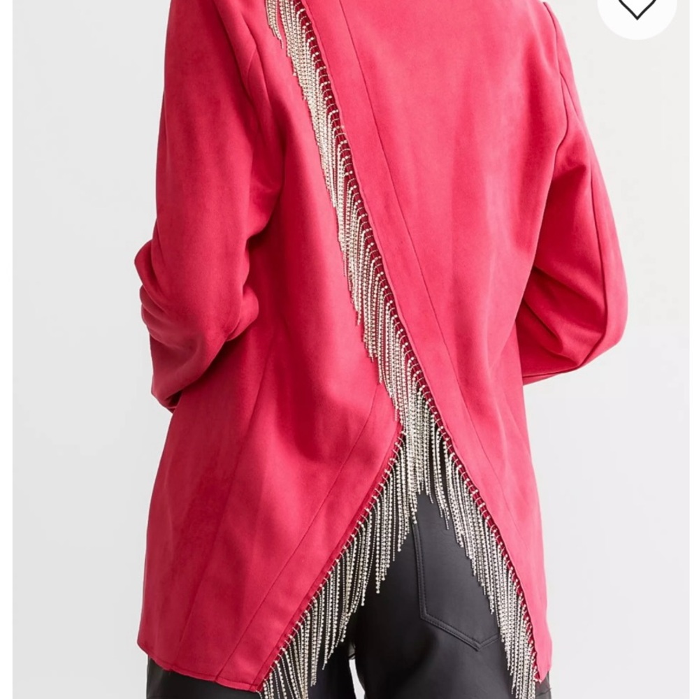 Rhinestone Fringe Jacket - Picture 3 of 7